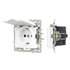 Изображение Механизм розетки влагозащищённый SCT-MCP-PL-WH (250V, 16A) (Arlight, -)